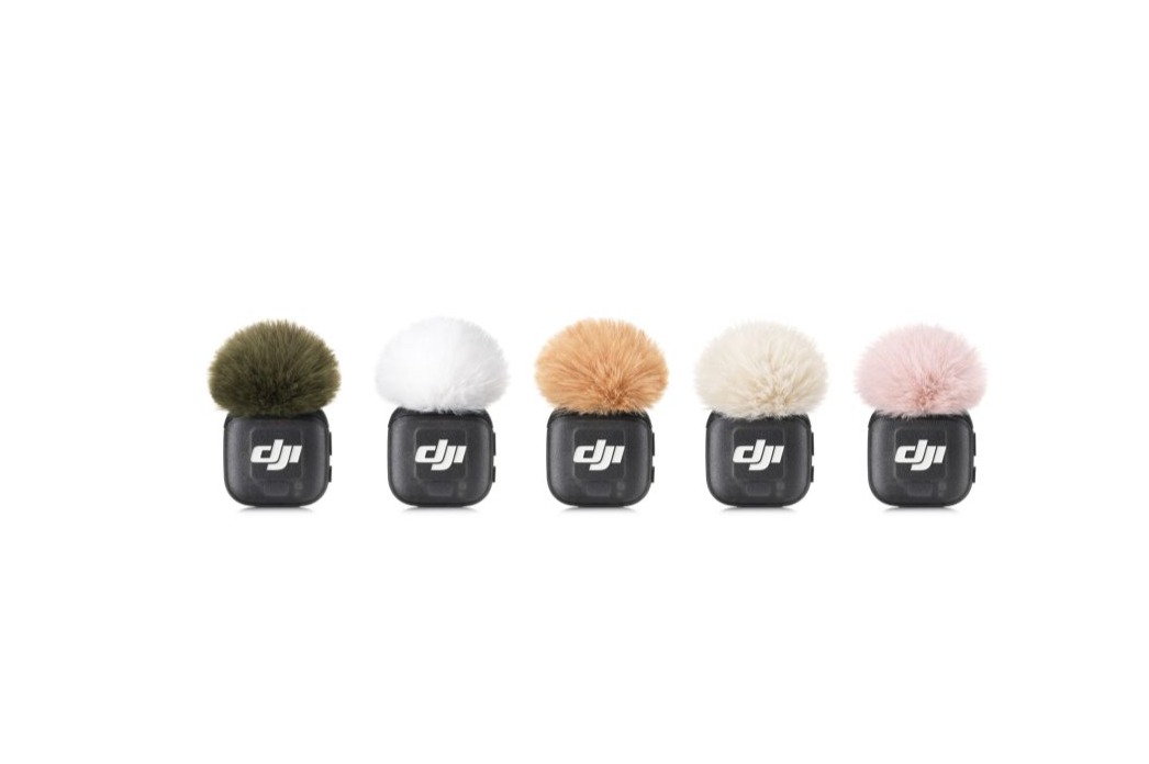 DJI Mic 3 Mehrfarbiges Windschutz-Set