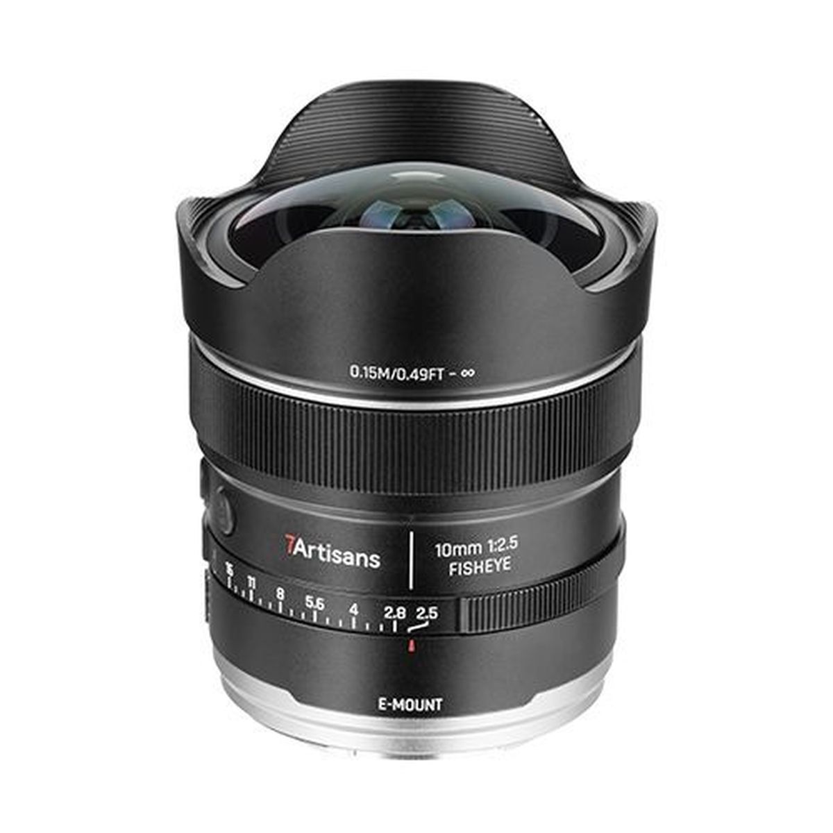 7Artisans 10 mm 1:2,5 AF MAX Fisheye Sony FE