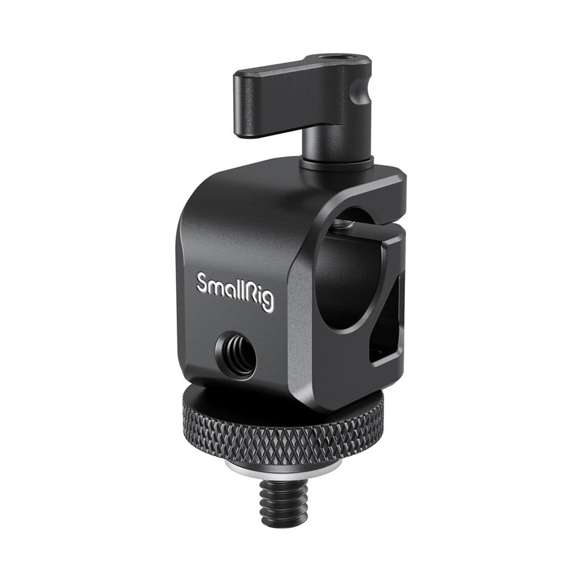 SmallRig 860B Single Rail Block Stativadapter - SmallRig Montageklemme mit Klemmhebel und 1/4-Zoll Schraubgewinde