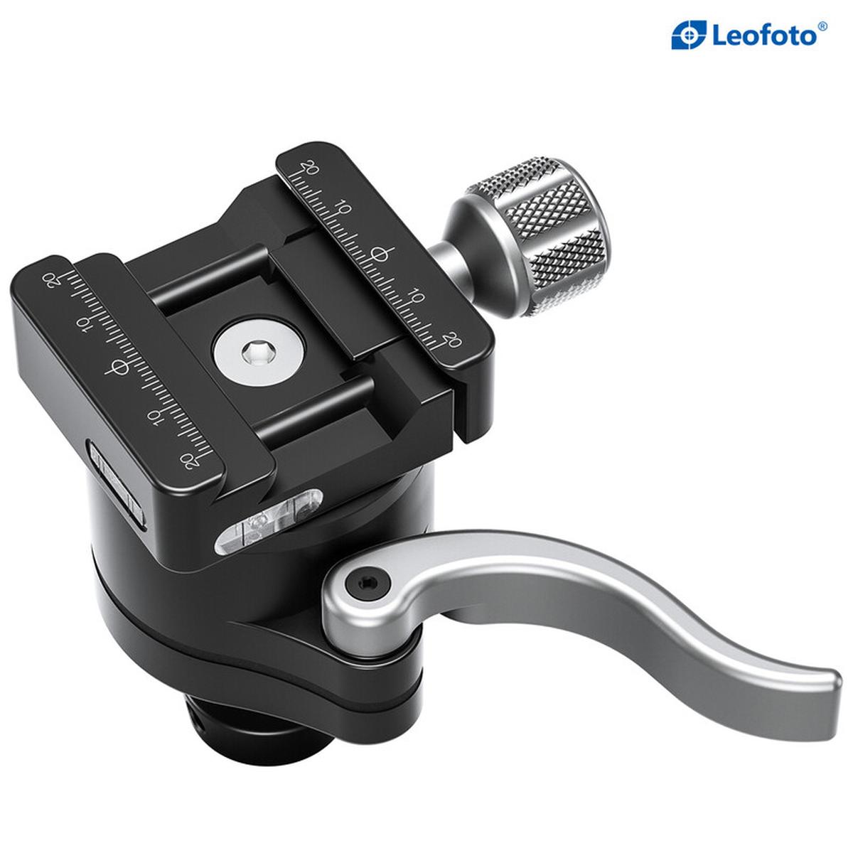 Leofoto Stativ-Kugelkopf MA-40 mit Kupplung für Arca-Swiss & Weaver-/Picatinny-Schiene Leofoto Stativ-Kugelkopf MA-40 mit Kupplung für Arca-Swiss & Weaver-/Picatinny-Schiene