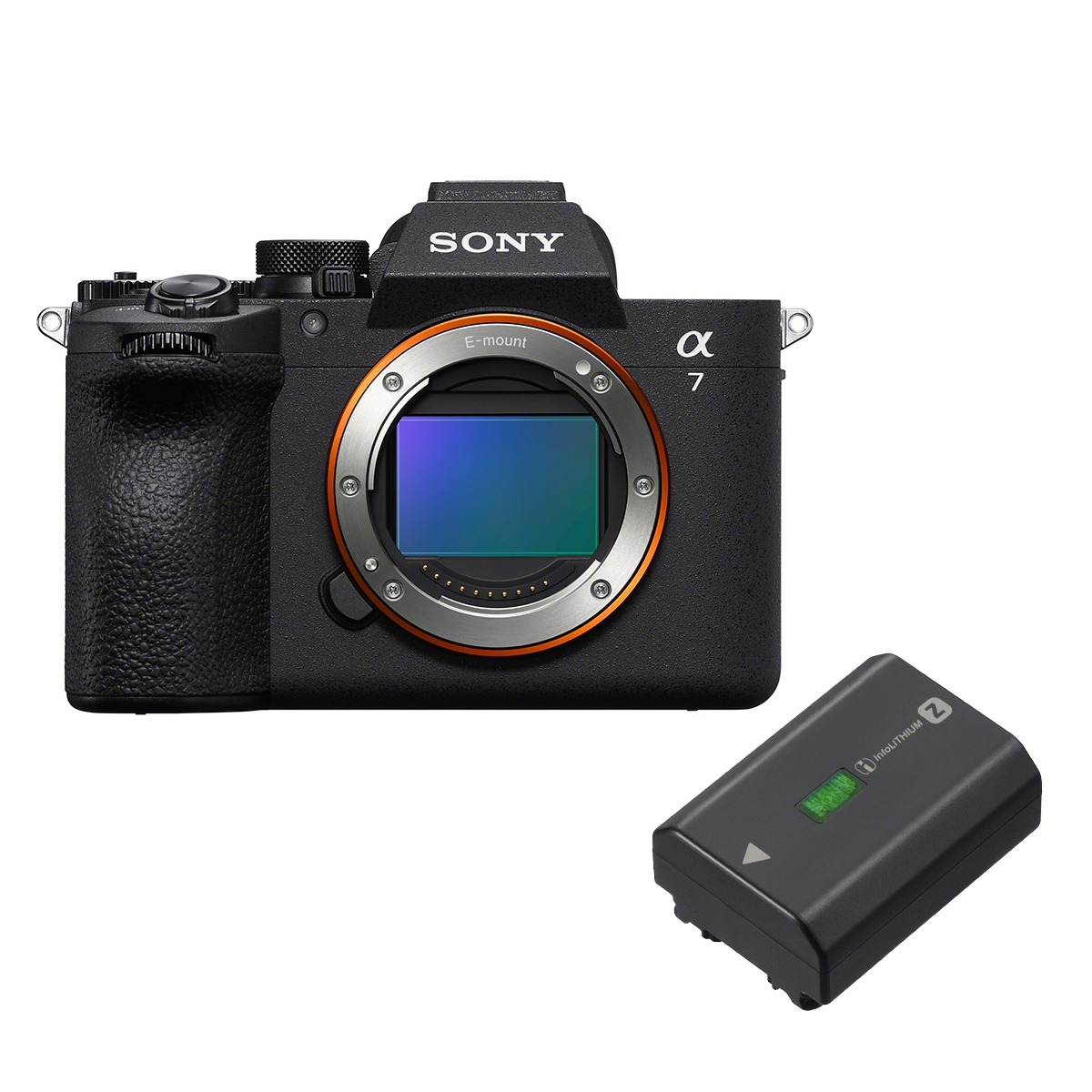 Sony Alpha 7 V + Sony NP-FZ 100 Akku