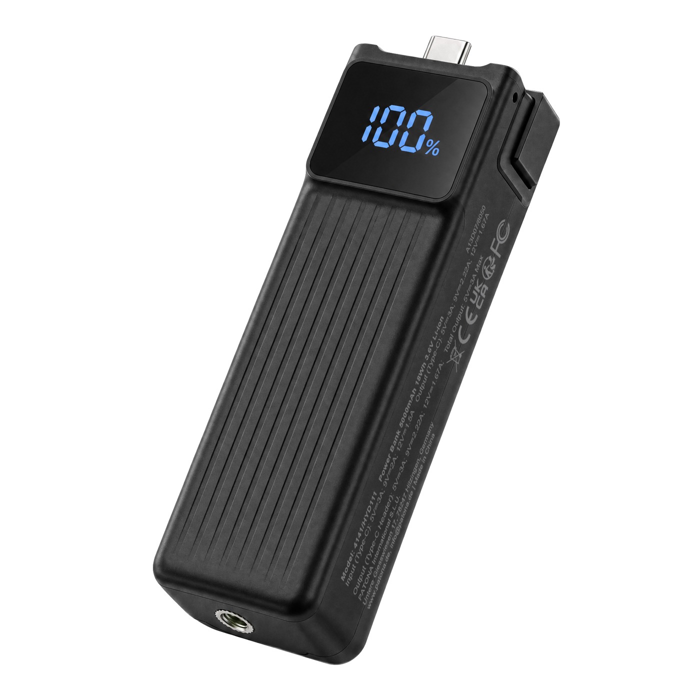 Patona Platinum Powerbank für DJI Osmo Pocket 3/4 Schwarz