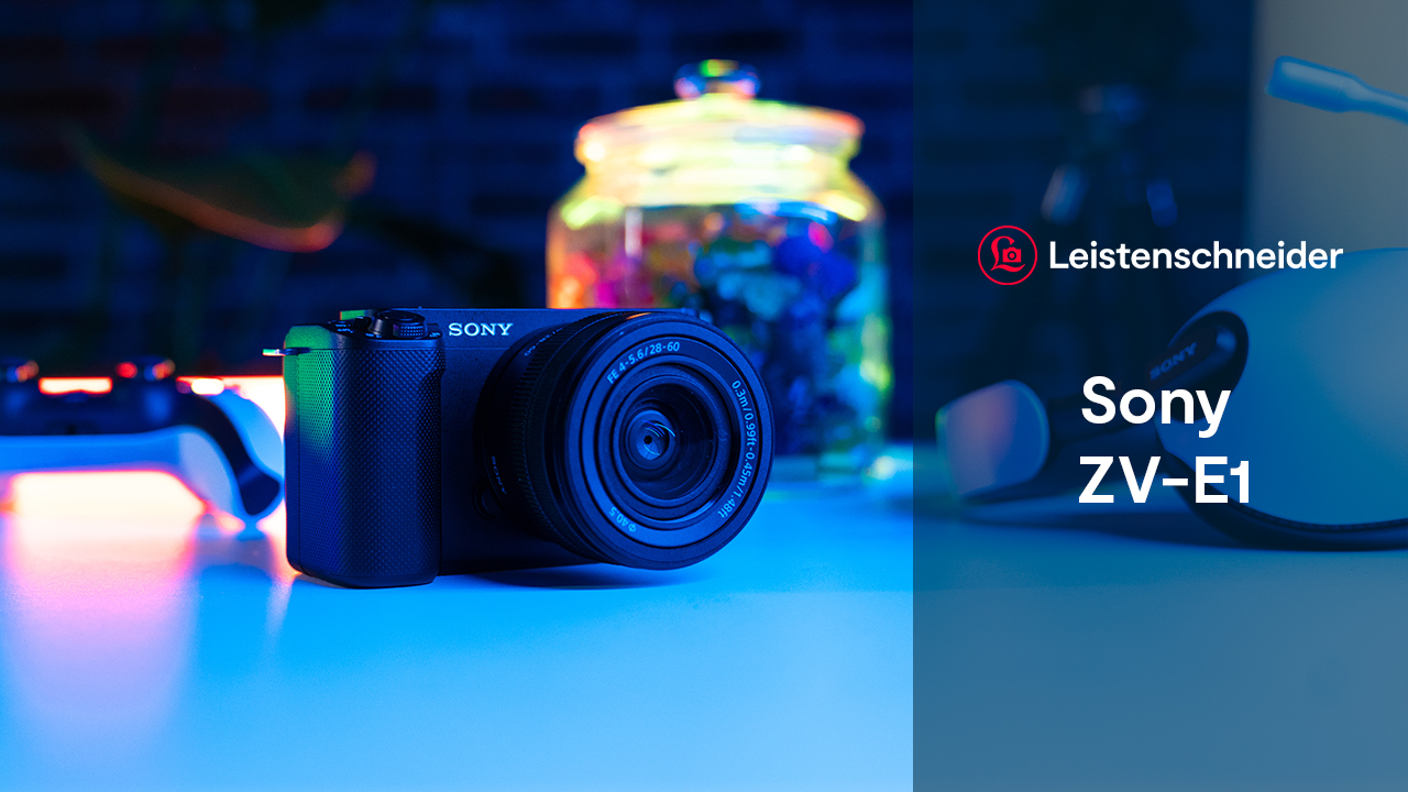 Sony ZV-E1 Vlog Kamera Kit mit Sony 28-60 mm 1:4-5,6 FE