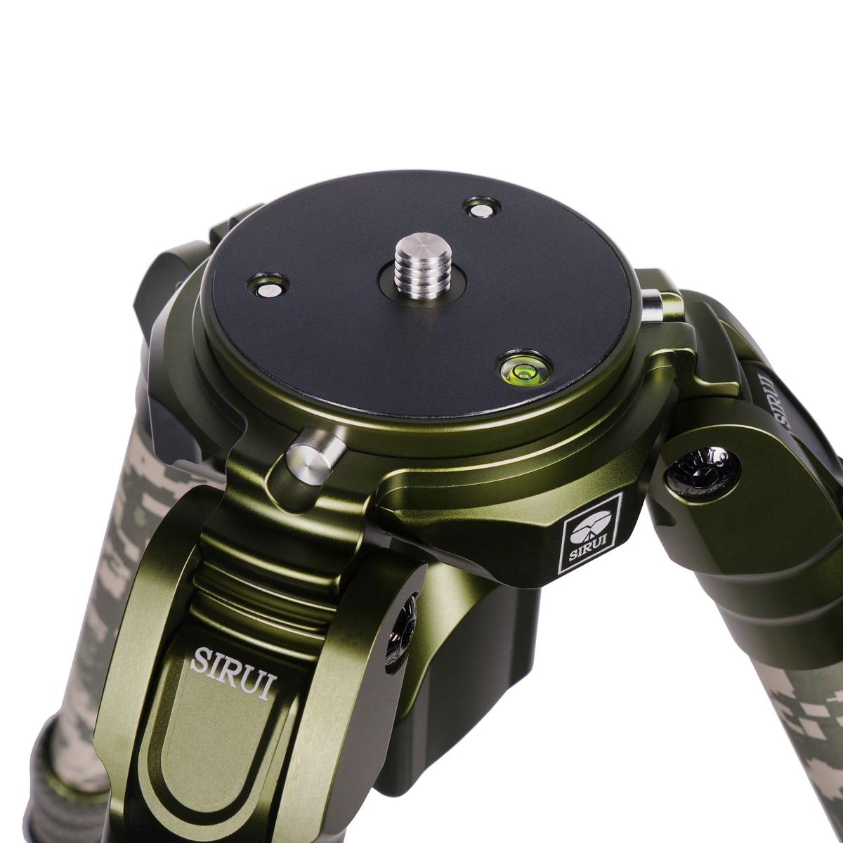 SIRUI CT-3204 Explorer Camouflage 2in1 Dreibeinstativ Carbon mit 15m Leveling Base 150 cm hoch - CT-Serie 