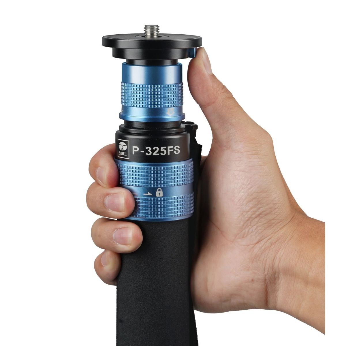 Sirui P-325FL Einbeinstativ mit VA-10 Neiger