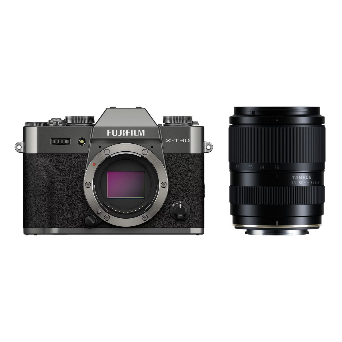 Fujifilm X-T30 III Charcoal + Tamron 16-50 mm 1:2,8 A für Fuji X