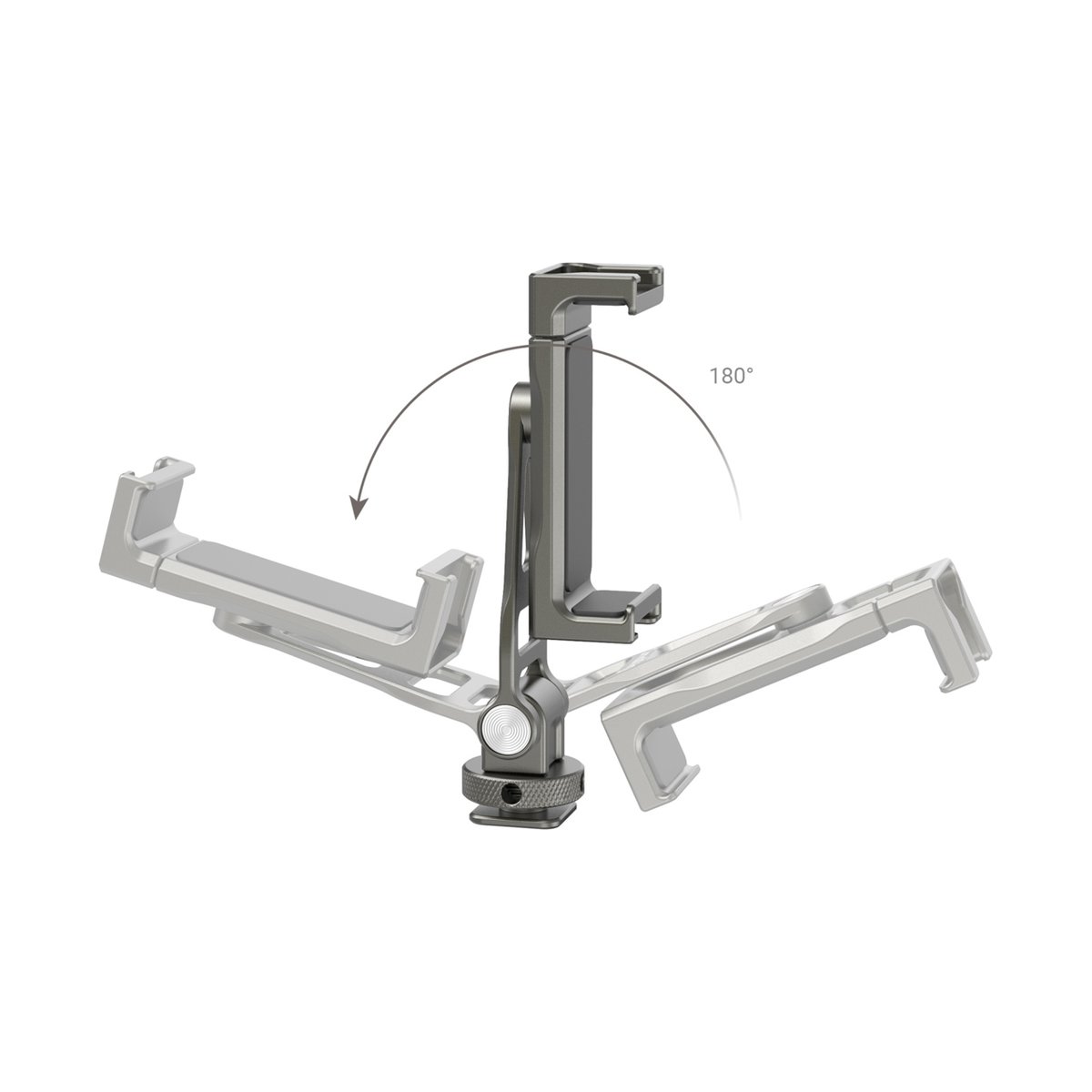 SmallRig 3559 Smartphone-Halterung multifunktional - Detailansicht: Smartphone-Halterung mit 180° Rotationsfunktion