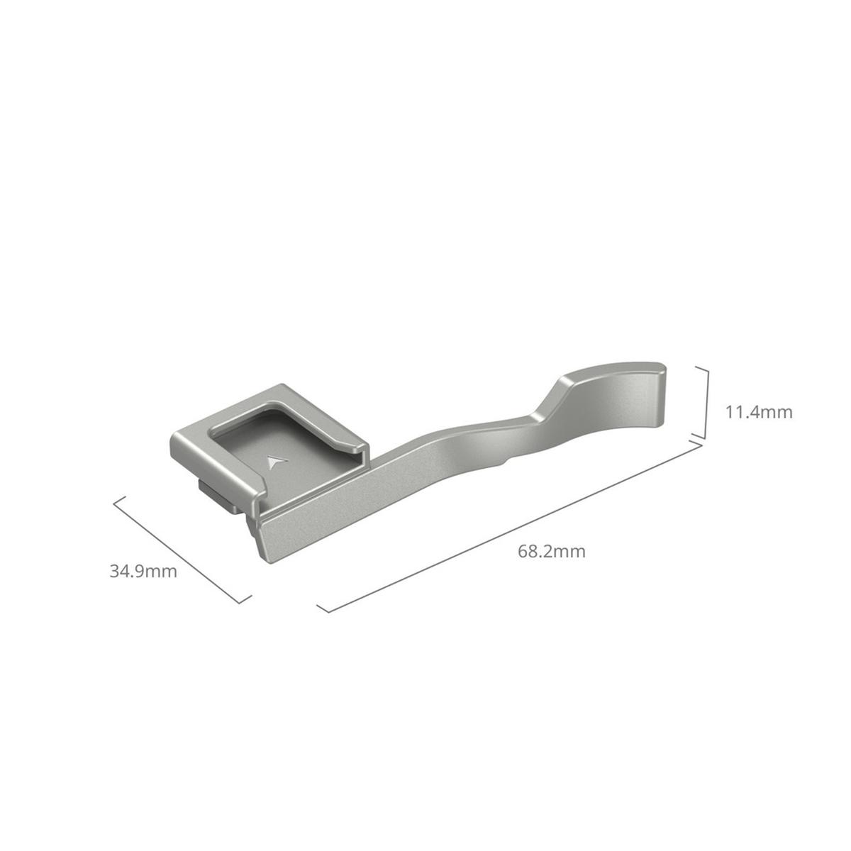 SmallRig 4818 Thumb Grip for Sony Alpha 7C II / Alpha 7CR / Alpha 7C (Sliver)