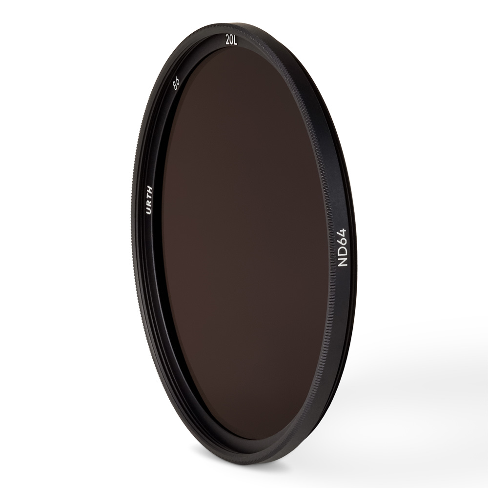 Urth 86 mm ND64 (6 Stop) Graufilter (Plus+) Seitansicht Graufilter