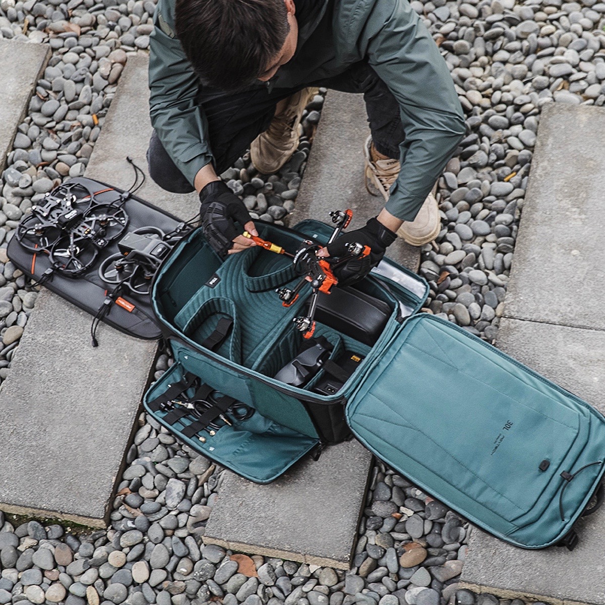 PGYTech OneMo FPV Rucksack 30 l (Space Black)