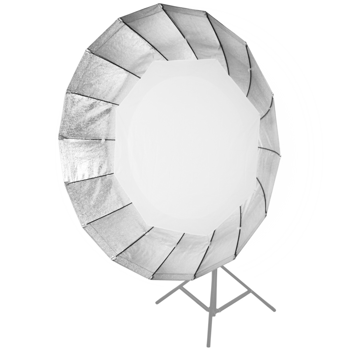 Walimex pro 16-Winkel-Softbox Ø 180 cm Multiblitz P