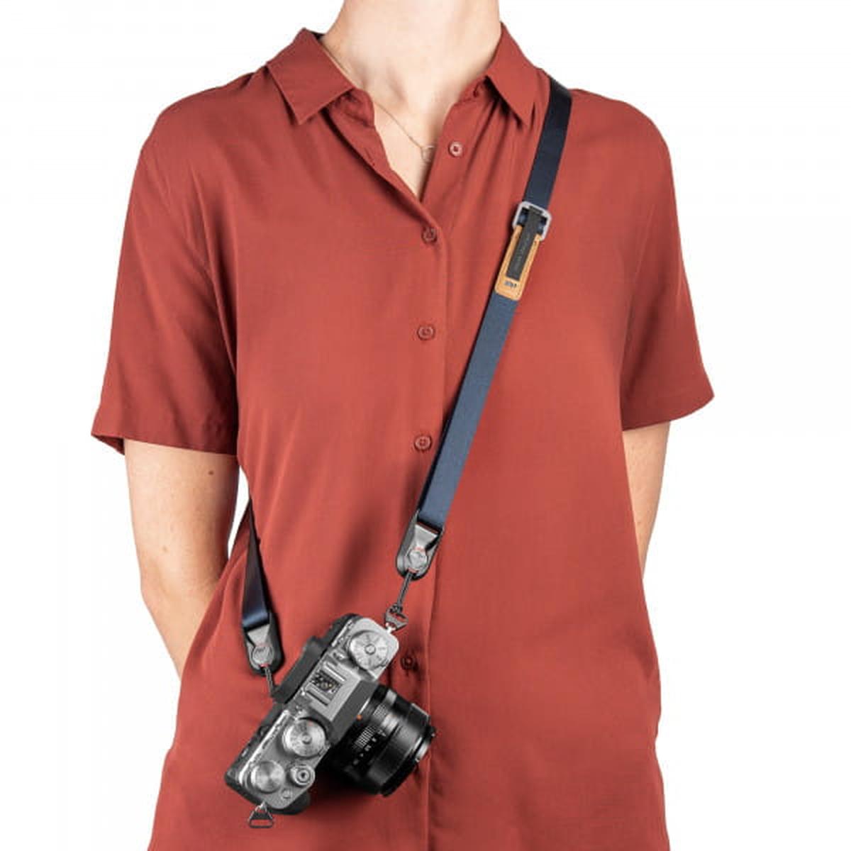 Peak Design Leash - Midnight (Blau) - Schlanker Kameragurt für Systemkameras und kleinere DSLRs