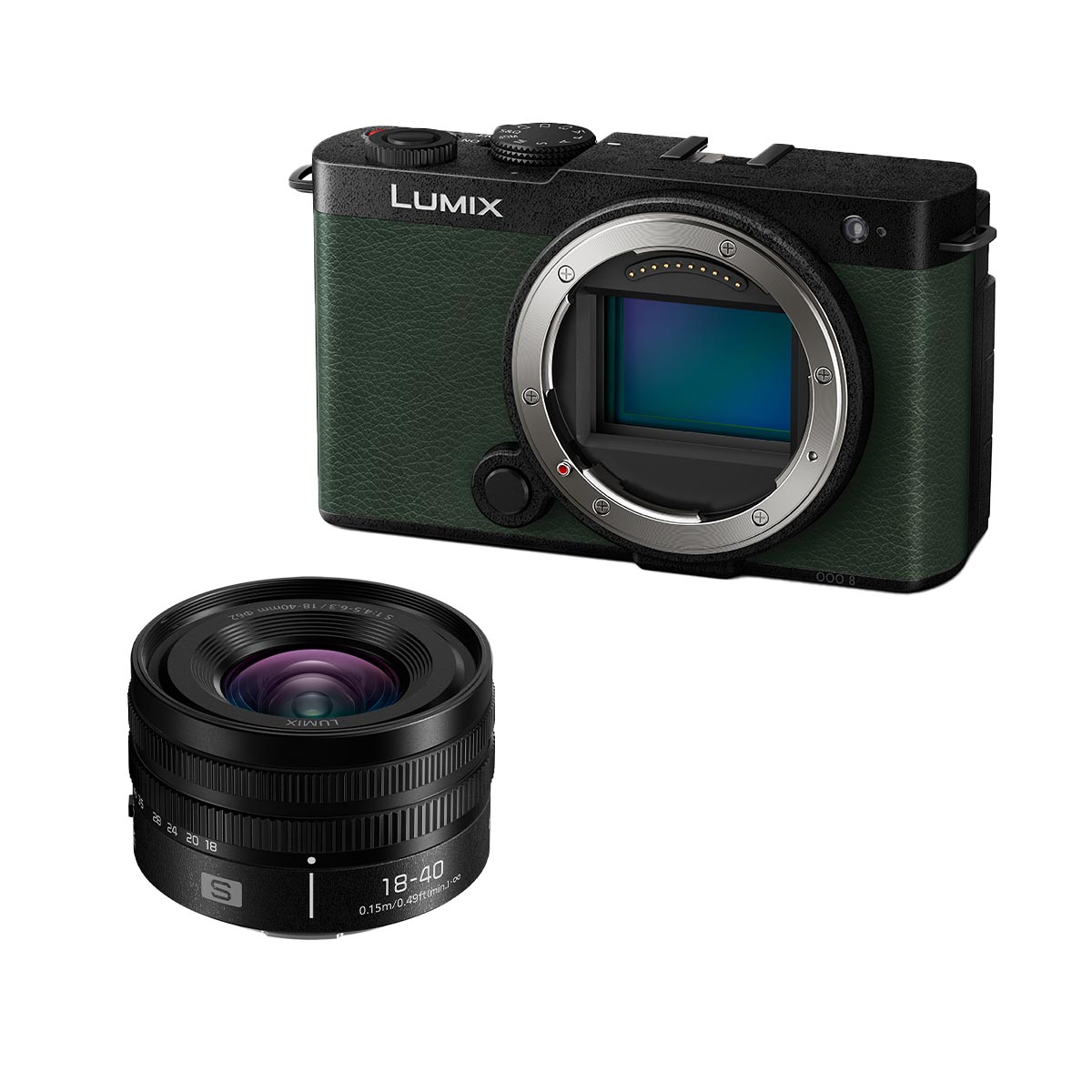 Panasonic Lumix DC-S9 Dark Olive + 18-40 mm 1:4,5-6,3