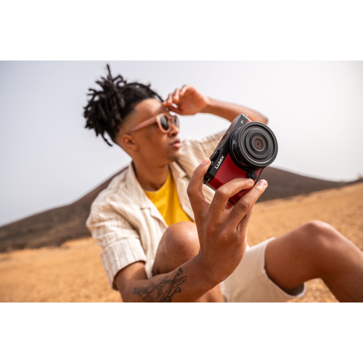Panasonic Lumix DC-S9 Rot