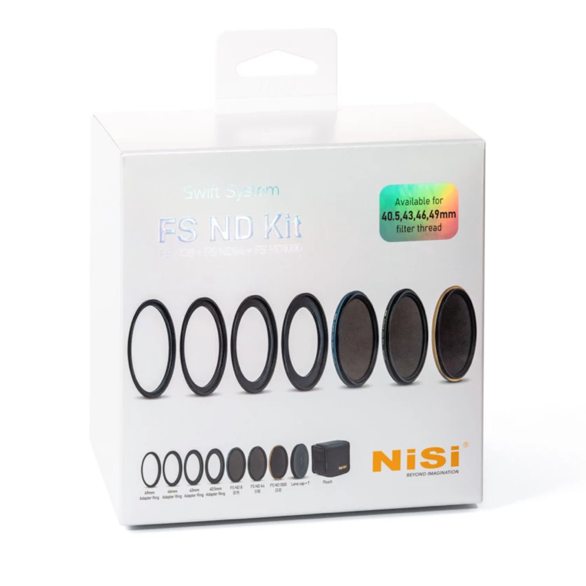 Nisi Swift FS ND Kit für 40,5/43/46/49 mm Nisi Swift FS ND Kit für 40,5/43/46/49 mm