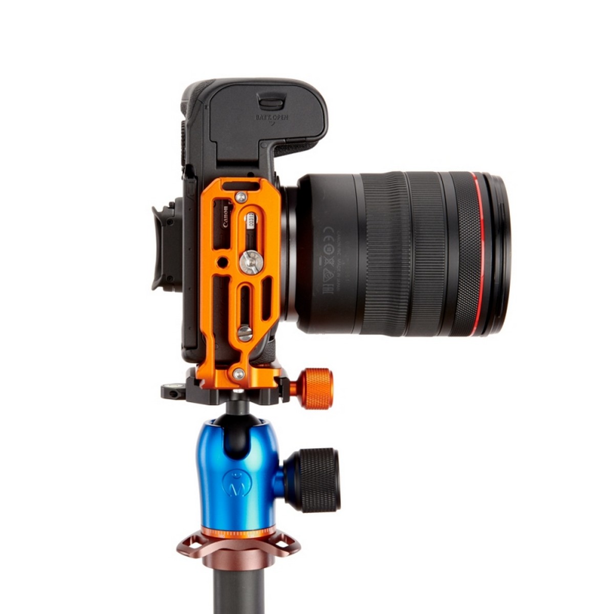 3 Legged Thing Roxie, L-Winkel für Canon EOS R5 und R6, kompatibel mit Arca-Swiss - Kupferfarben