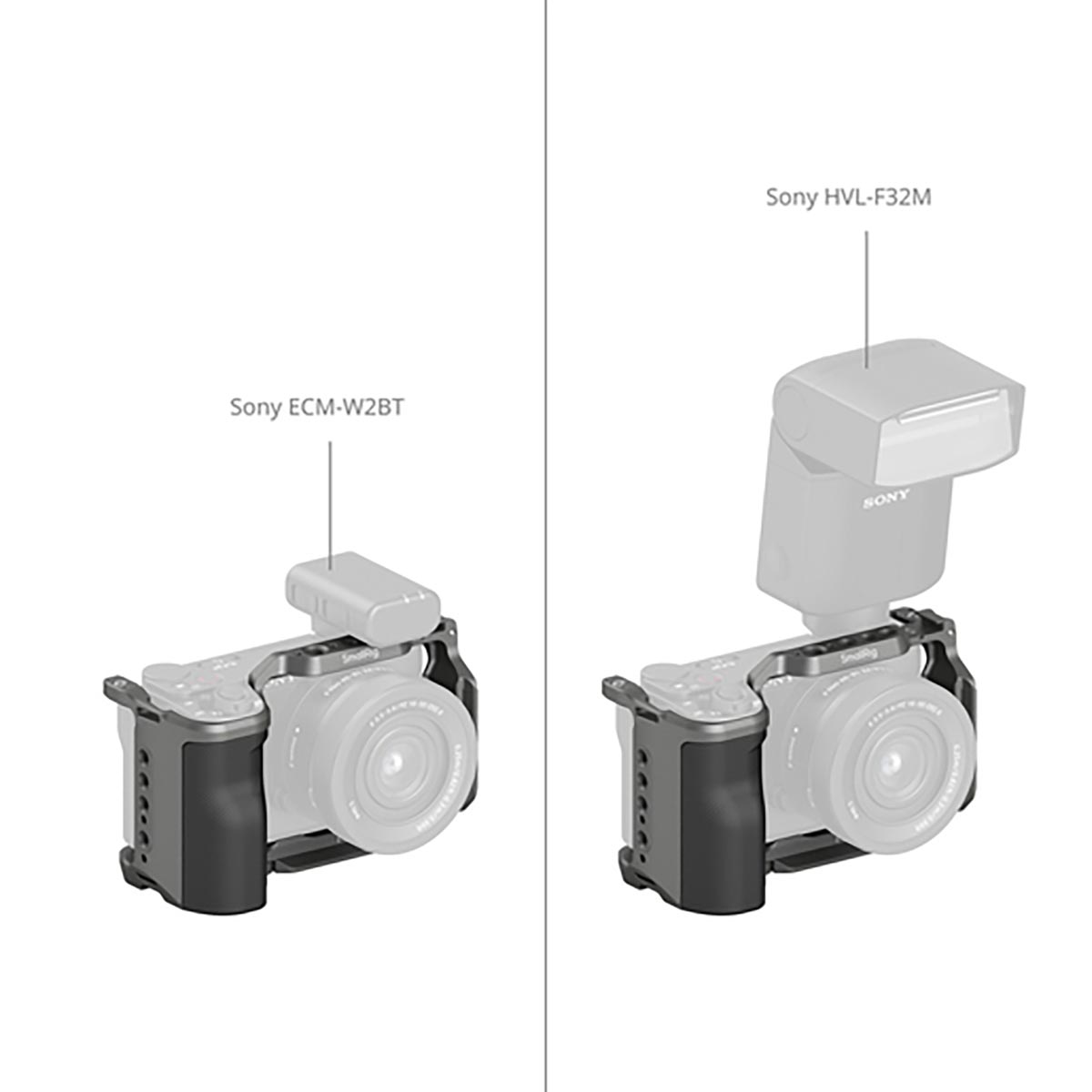 SmallRig 4949 HawkLock Schnellspann-Cage Kit für Sony ZV-E10 II