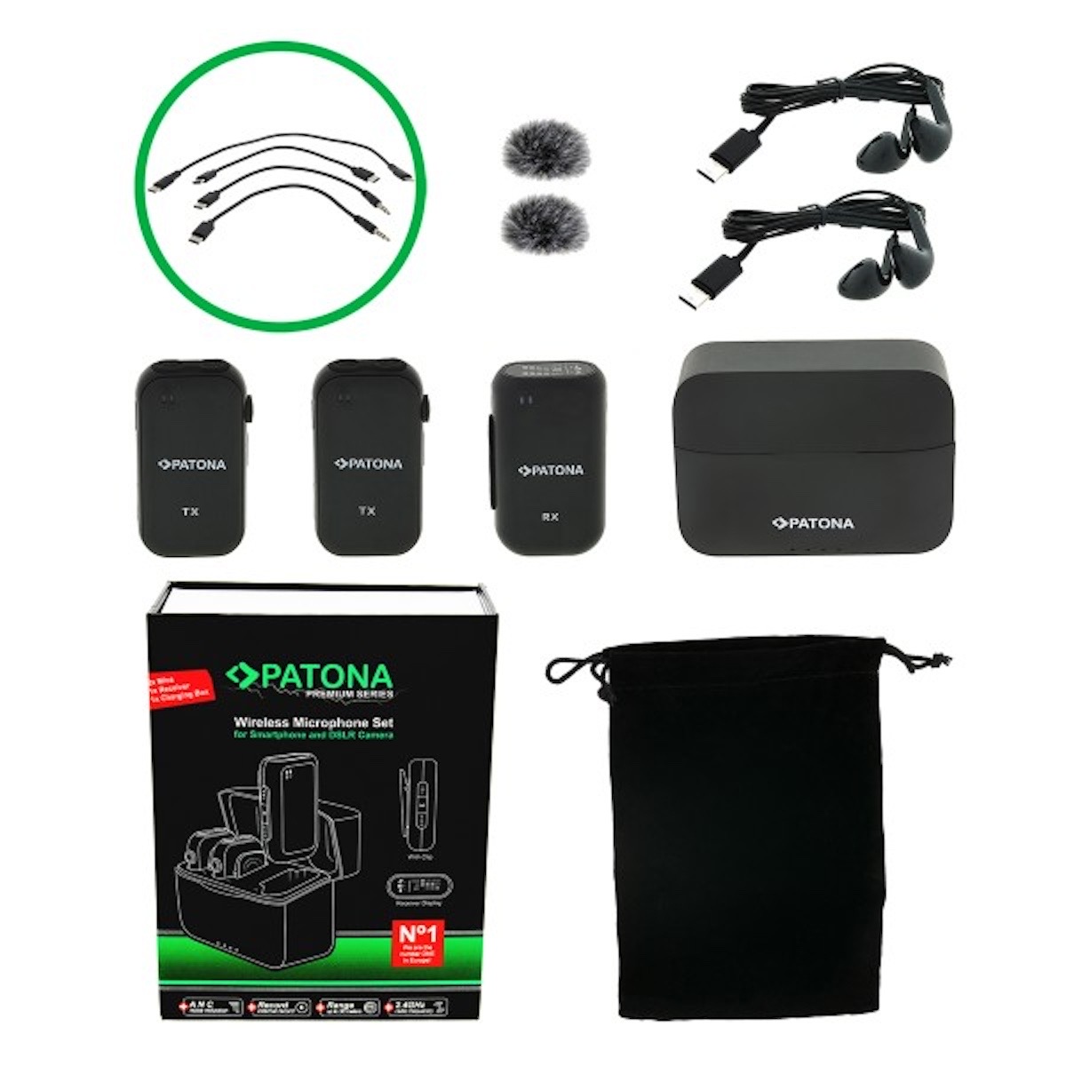 Patona Premium Drahtloses Mikrofonsystem Patona Premium Drahtloses Mikrofonsystem
