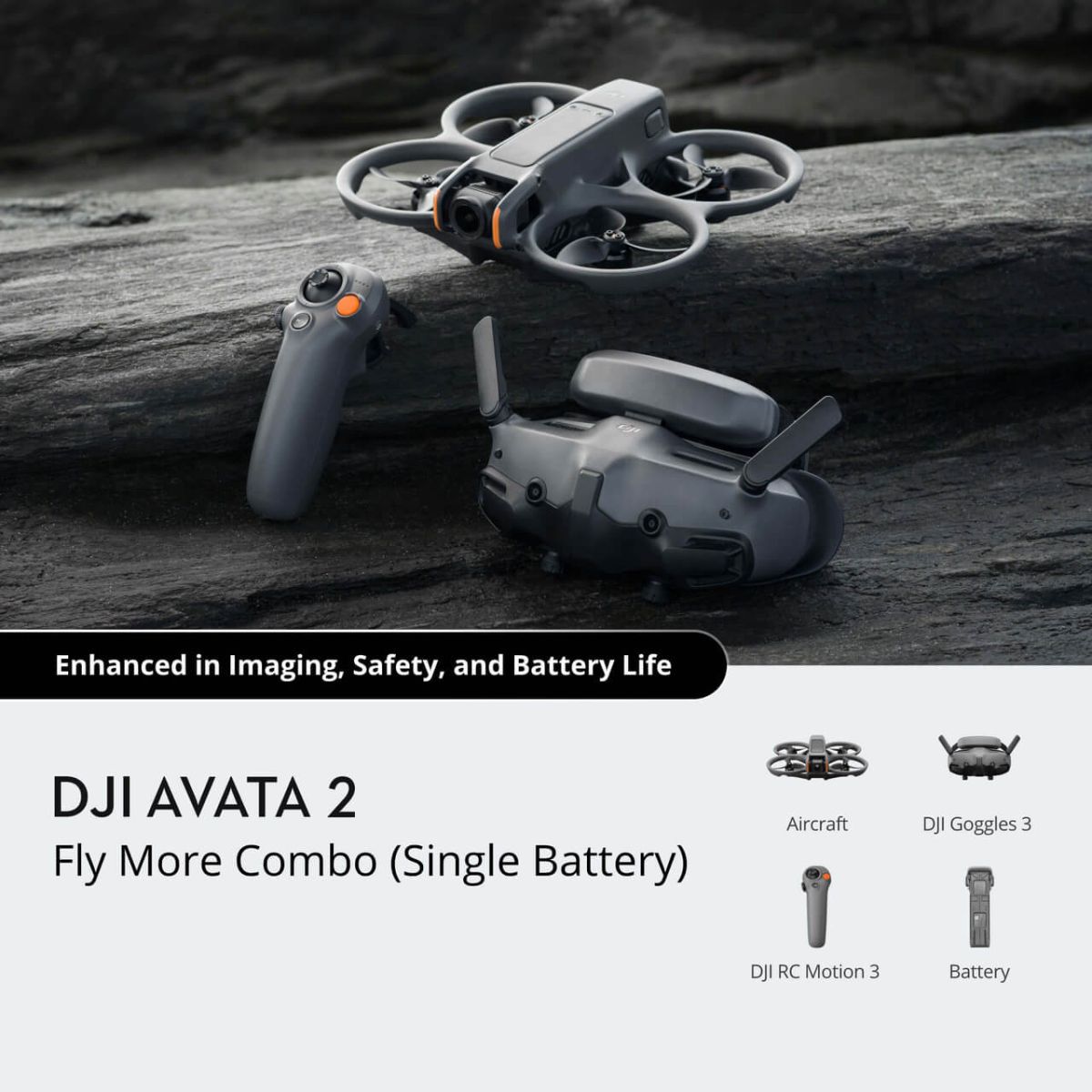 DJI Avata 2 Fly More Combo Single Battery Quadrokopter