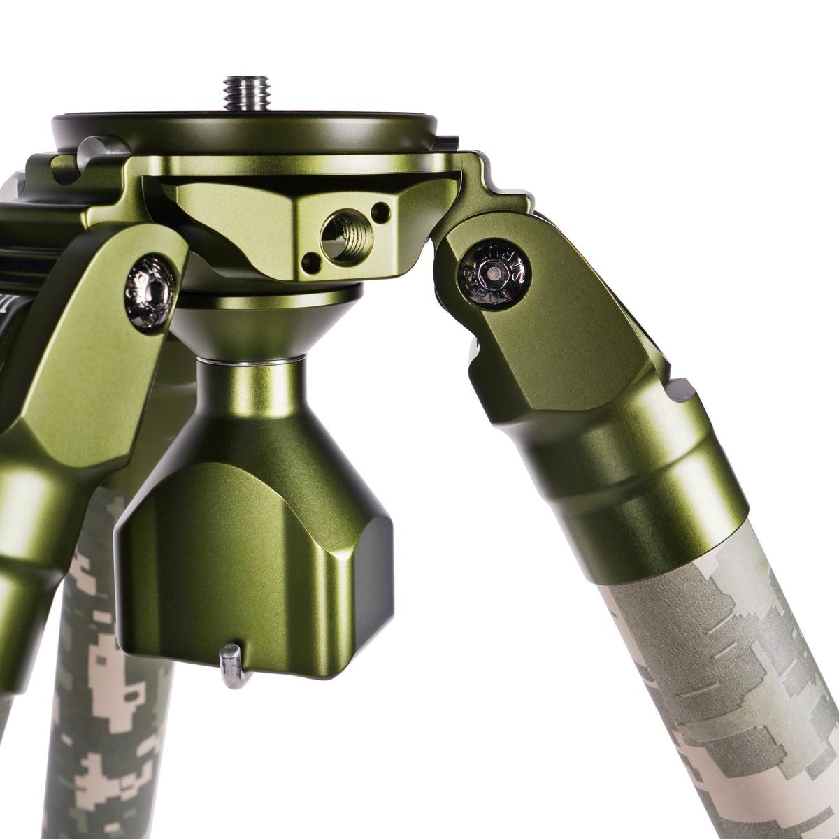 SIRUI CT-3204 Explorer Camouflage 2in1 Dreibeinstativ Carbon mit 15m Leveling Base 150 cm hoch - CT-Serie 