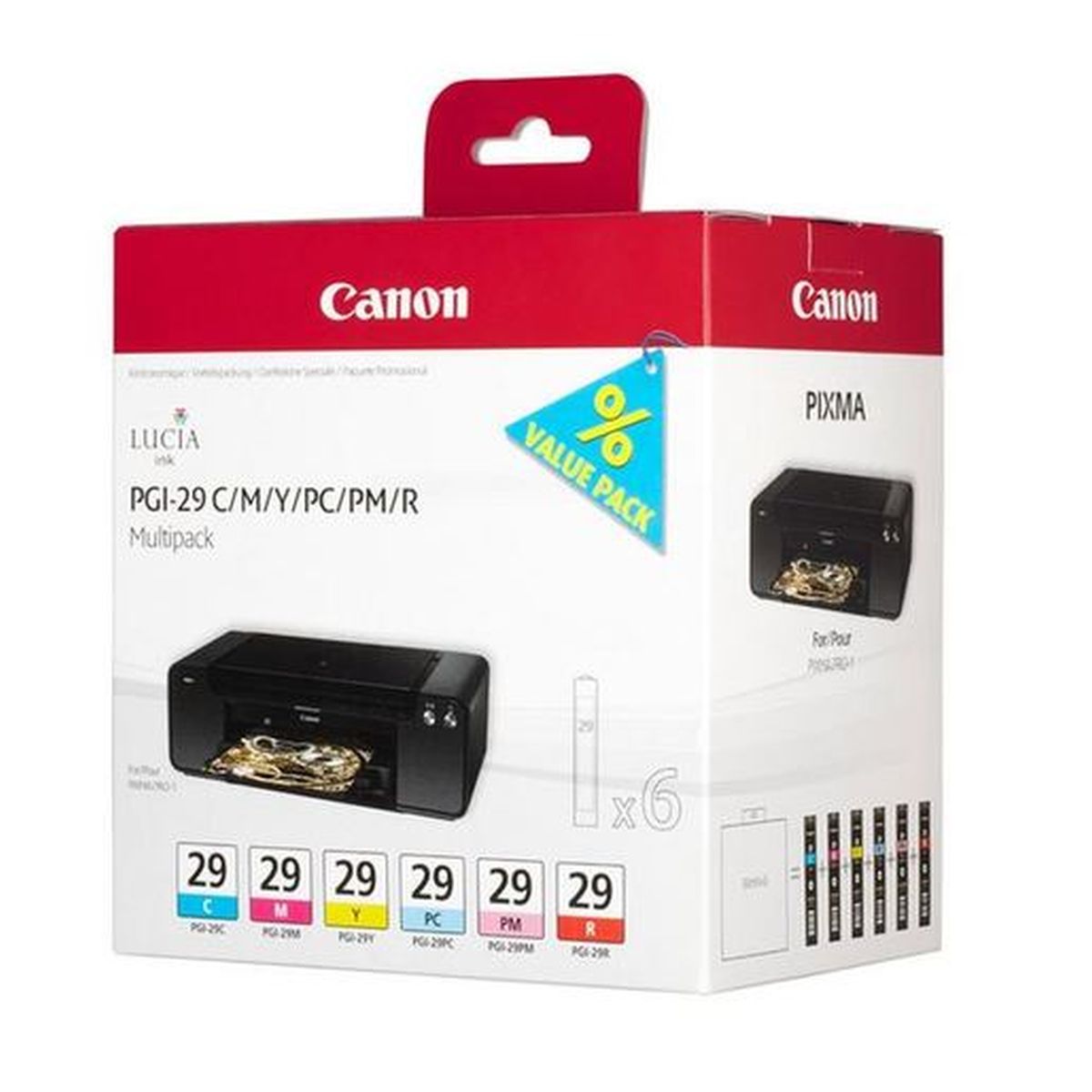Canon PGI-29 Multipack Color C/M/Y und PC/PM/R Tinte