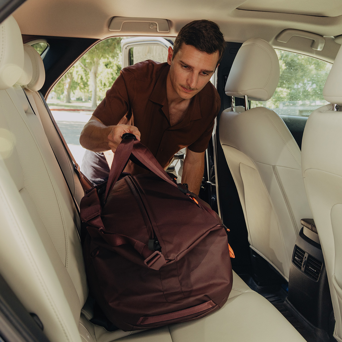 Peak Design Travel Duffel 50L Reisetasche Eclipse (Rot)