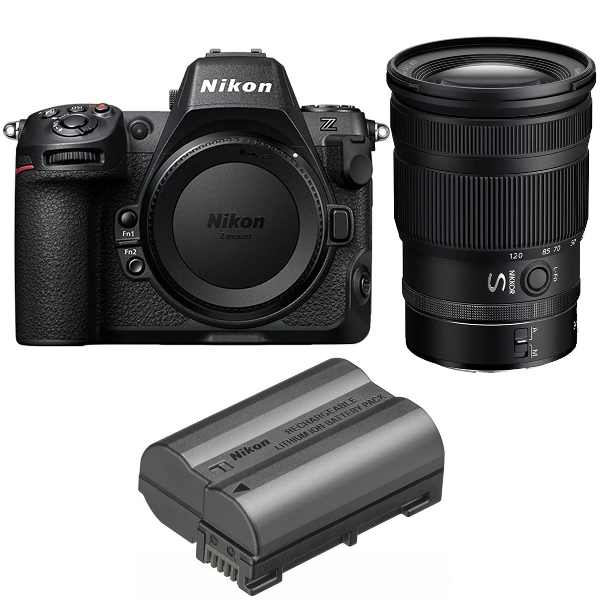 Nikon Z8 + Nikon Z 24-120 mm 1:4,0 Z S + Nikon EN-EL15C Akku Nikon Z8 + Nikon Z 24-120 mm 1:4,0 Z S + Nikon EN-EL15C Akku