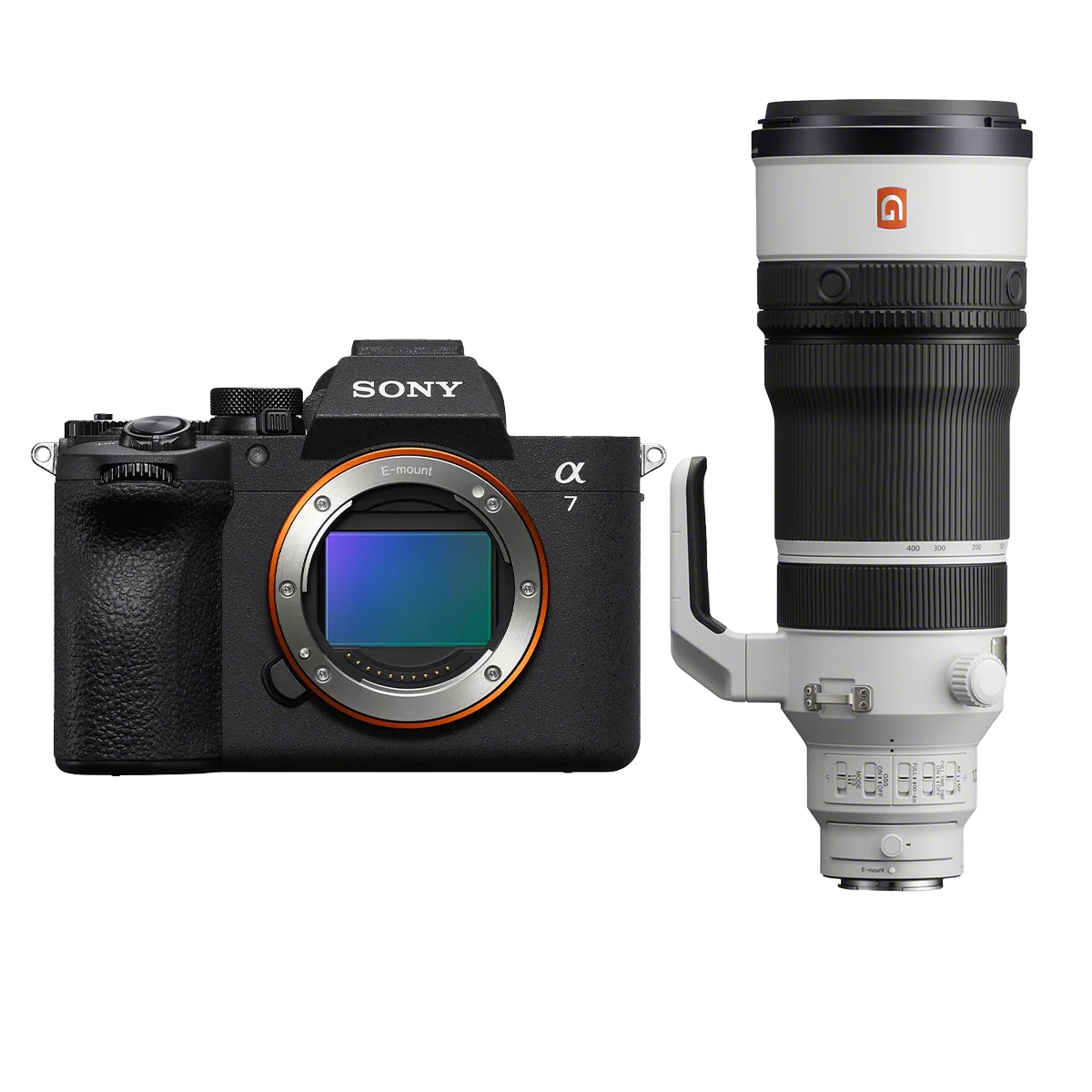 Sony Alpha 7 V mit 100-400mm 1:4,5 GM Vollformatkamera mit Telezoomobjektiv