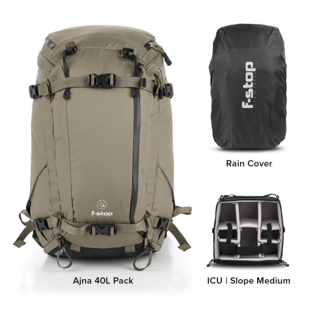 F-Stop Ajna Essentials Bundle Aloe F-Stop Ajna Essentials Bundle Aloe