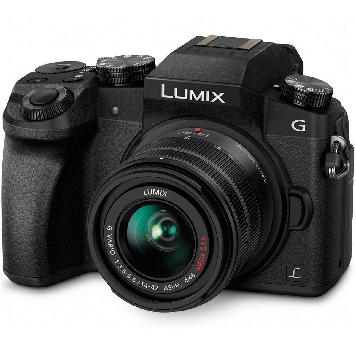 Panasonic Lumix G70 + Panasonic G 14-42 mm 1:3,5-5,6 MEGA OIS 