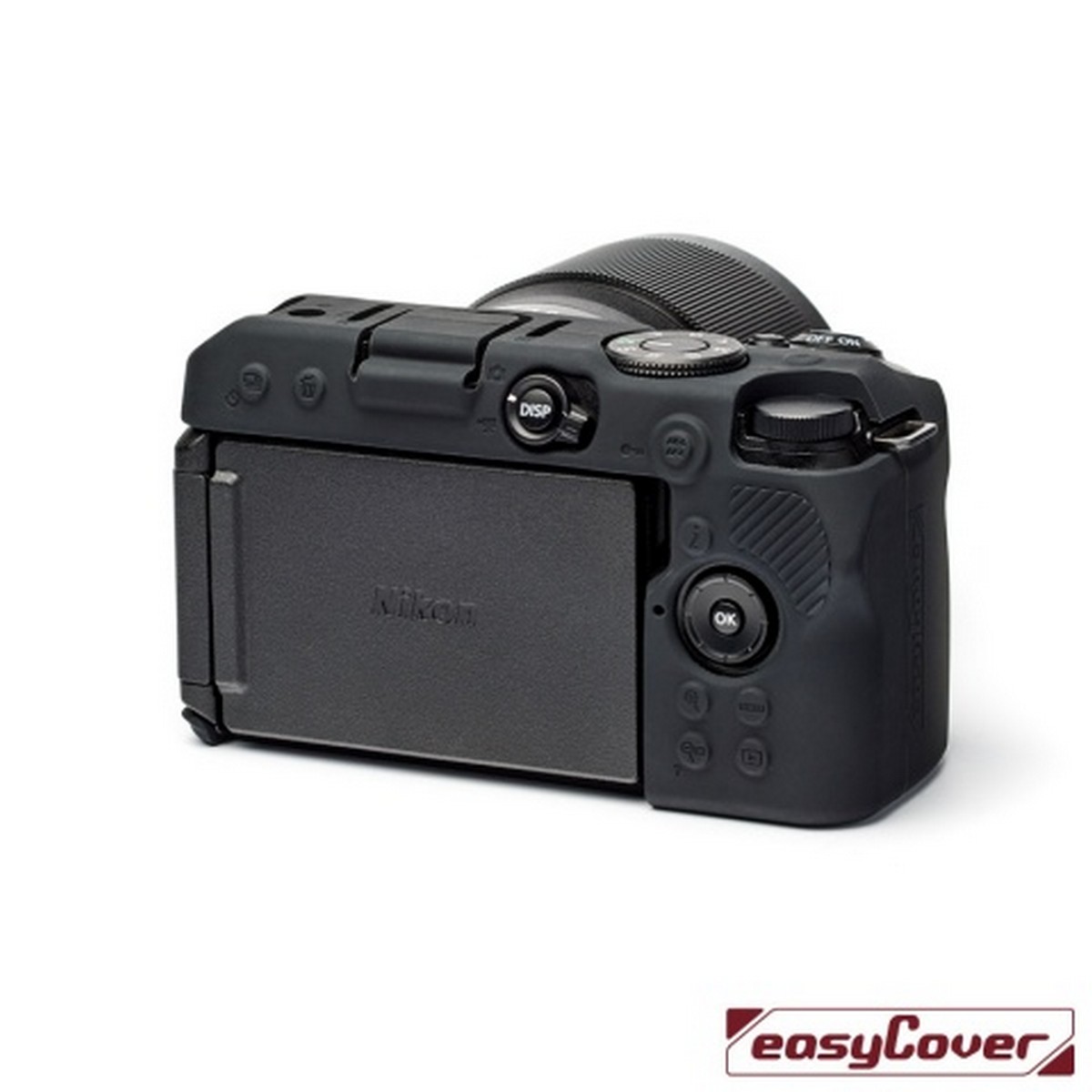 Easycover Silikon-Schutzhülle für Nikon Z30 Schwarz