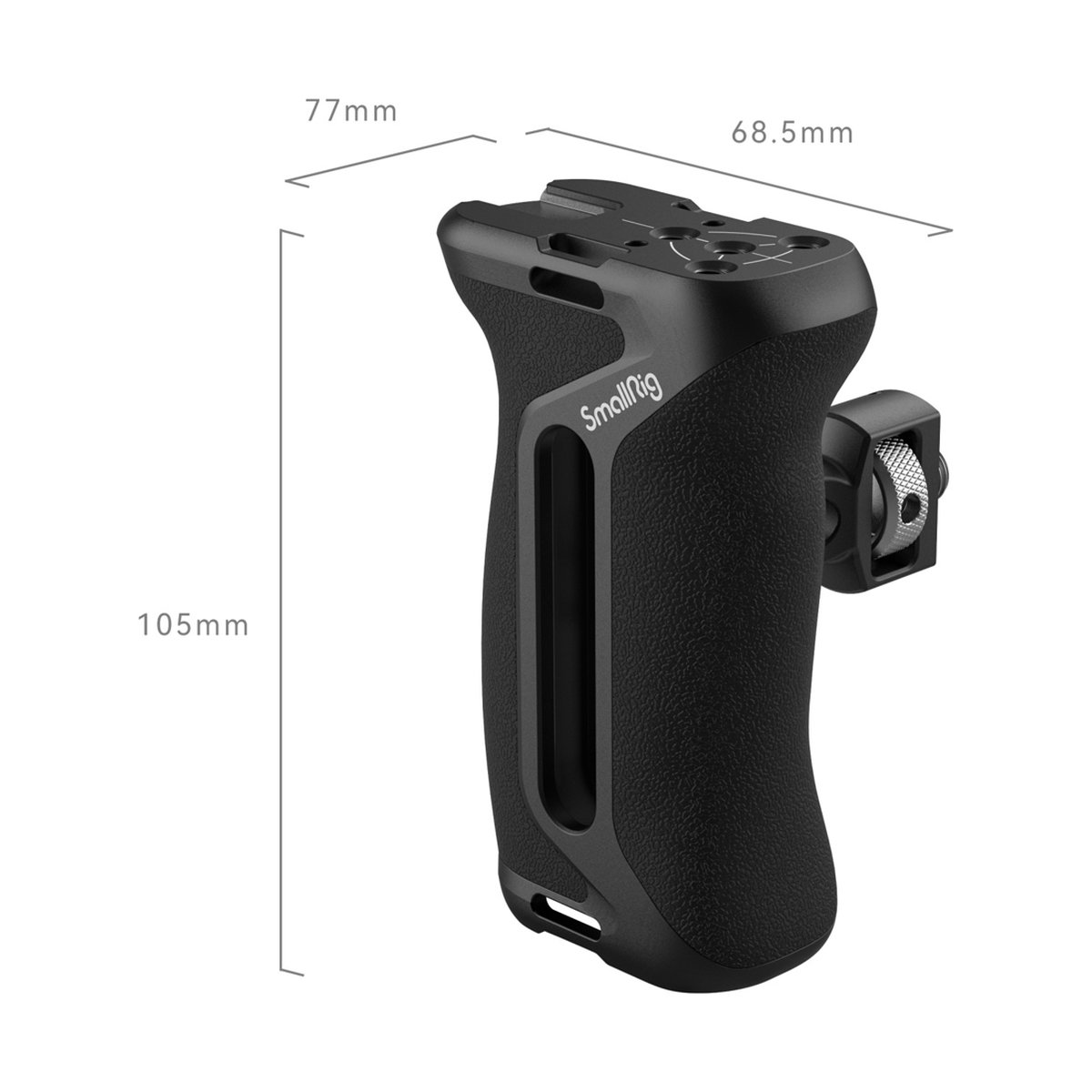 SmallRig 4016 Arri Seitenhandgriff - Abmessungen des SmallRig Kameragriffs