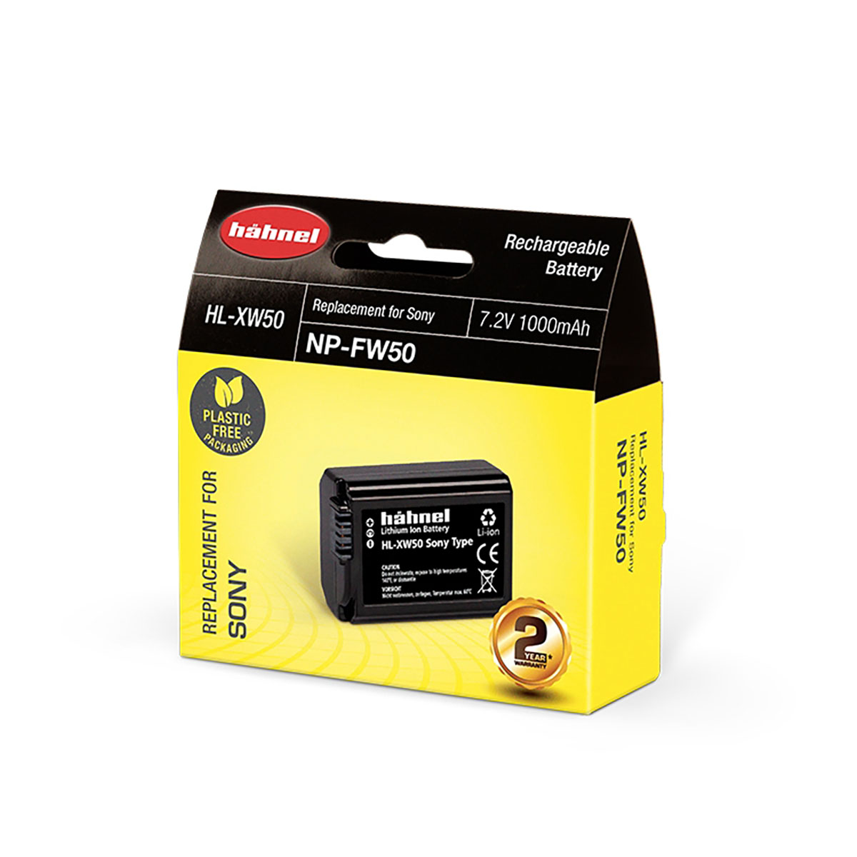 Hähnel HL-XW50 (NP-FW50) Ersatzakku für Sony