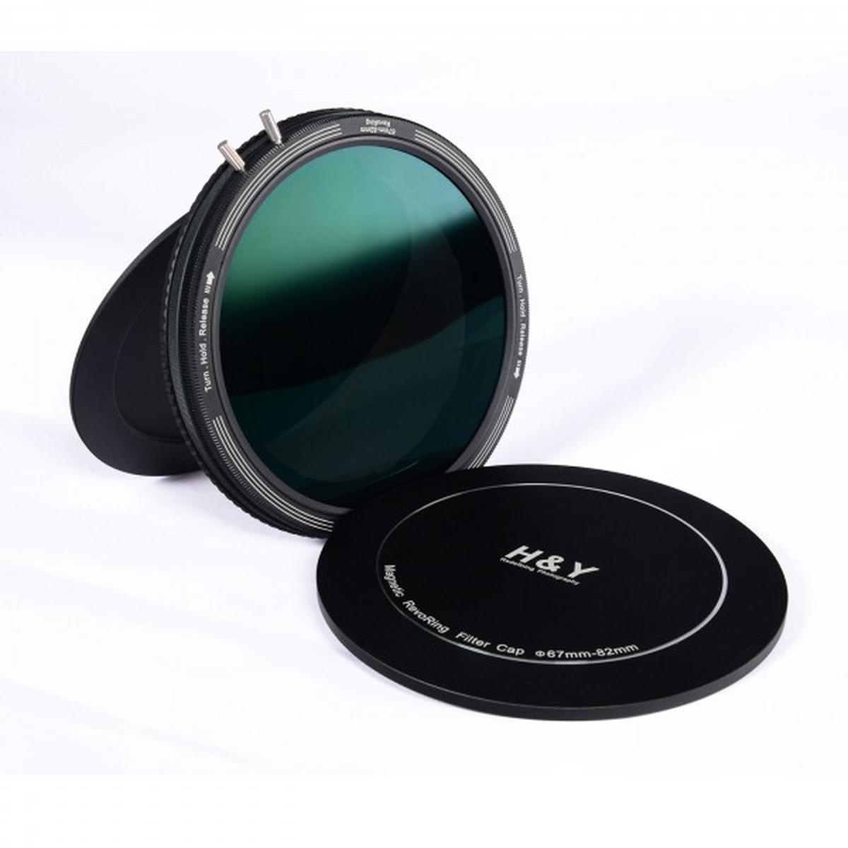 H&Y REVORING 67-82mm Front- und Rückdeckel