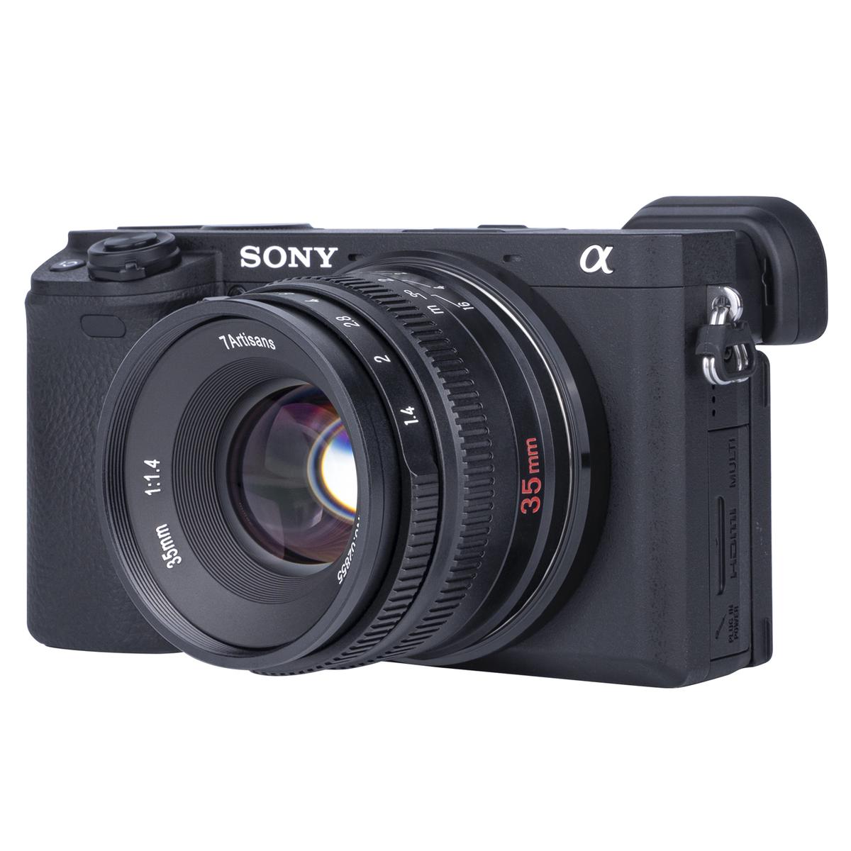 7Artisans 35mm f/1,4 für Sony E (APS-C)