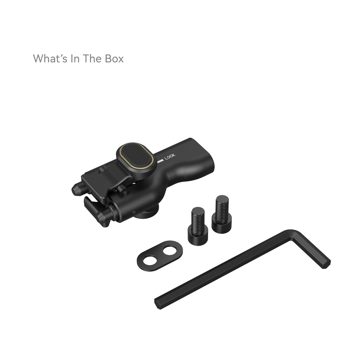 SmallRig 4404 Seitenhandgriff Schnellwechseladapter - LIEFERUMFANG