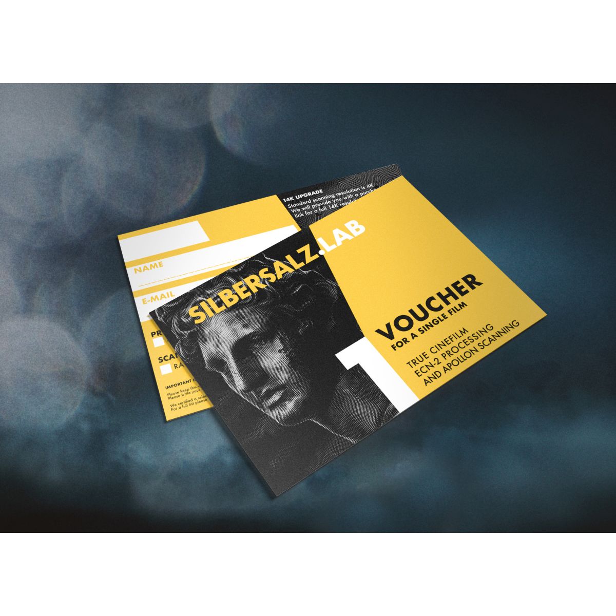 Silbersalz 1er Voucher Filmentwicklung Silbersalz 1er Voucher Filmentwicklung