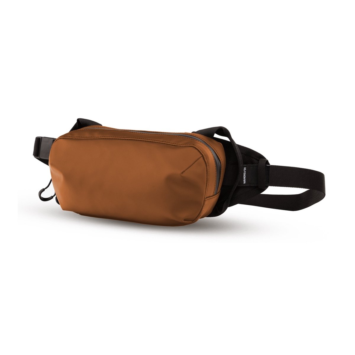 WANDRD D1 Fanny Pack Sedona Orange V2 - Braune Hüfttasche Schrägansicht