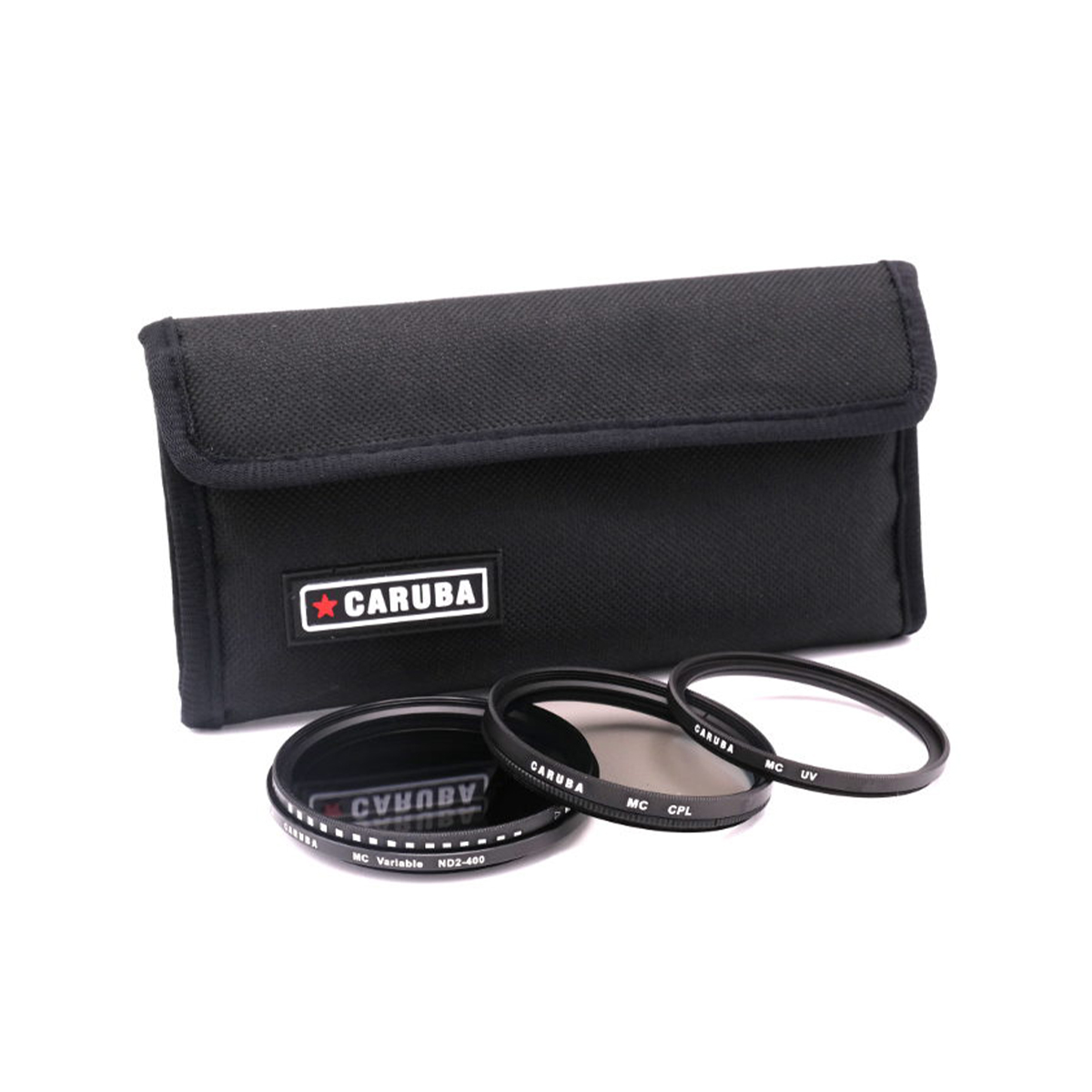 Caruba UV + CPL + Variable ND2 400 Kit 52mm