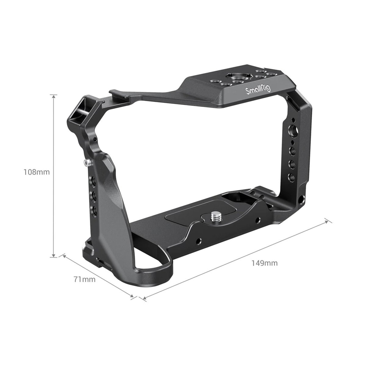 SmallRig 2983 Cage Panasonic S5 - Abmessungen des SmallRig Kamera-Cages