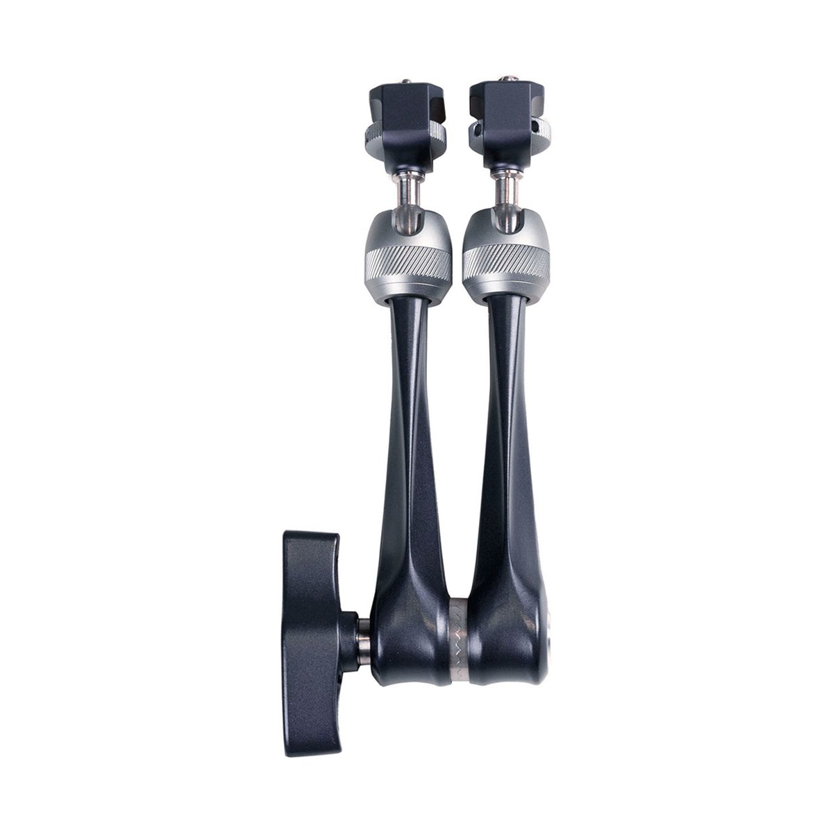 SmallRig 3959 Rosette Arm (11") - Freigestellte Ansicht: Schwarzer Gelenkarm mit zwei Endstücken und seitlichem Klemmgriff