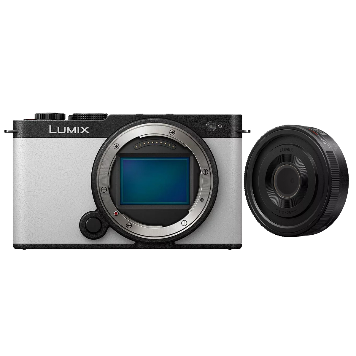 Panasonic Lumix DC-S9 Weiß + Panasonic 26 mm 1:8,0 S