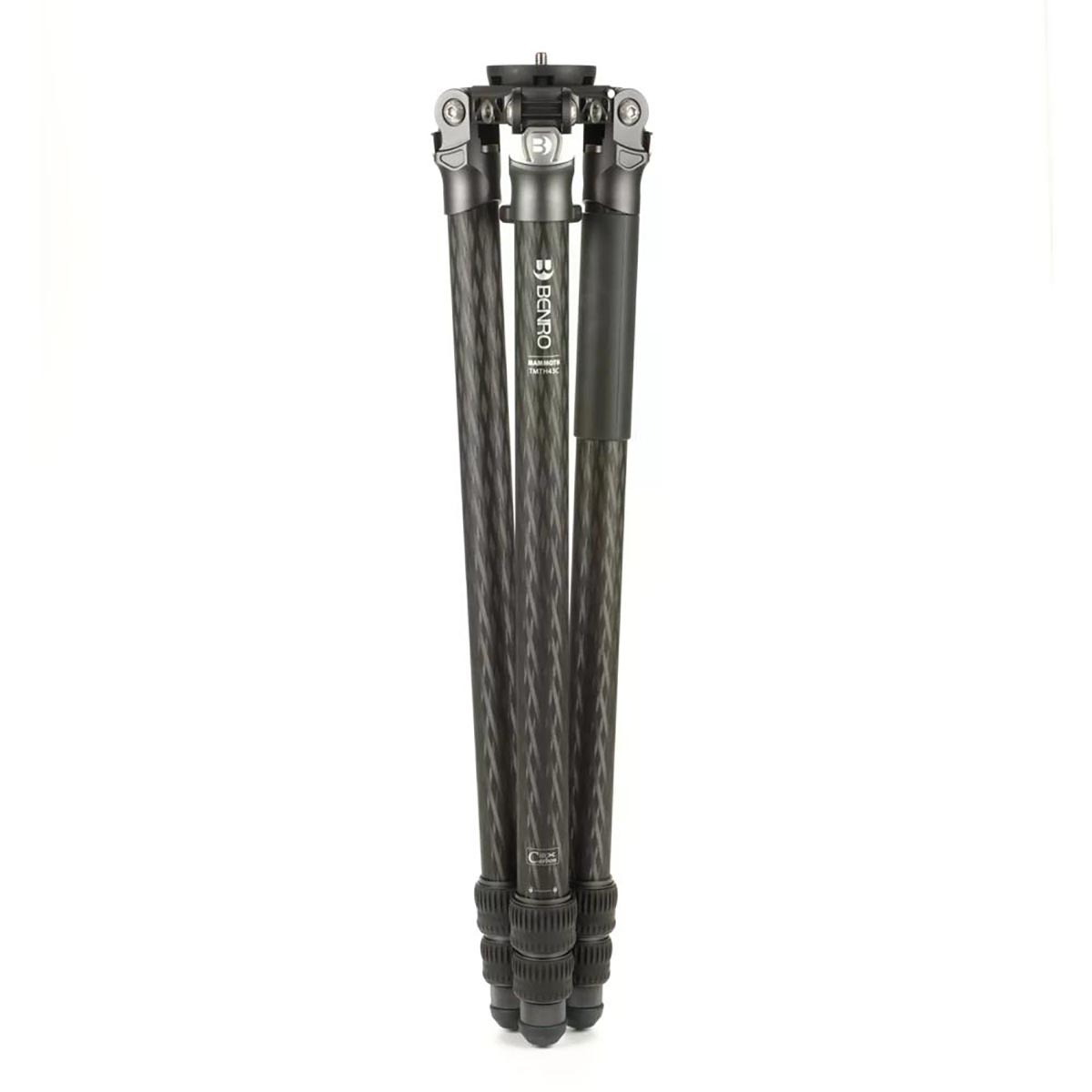 Benro Mammoth Carbon-Stativ TMTH43C 3 Segmente 154,5cm Gesamtaufnahme Stativ zusammengeklappt