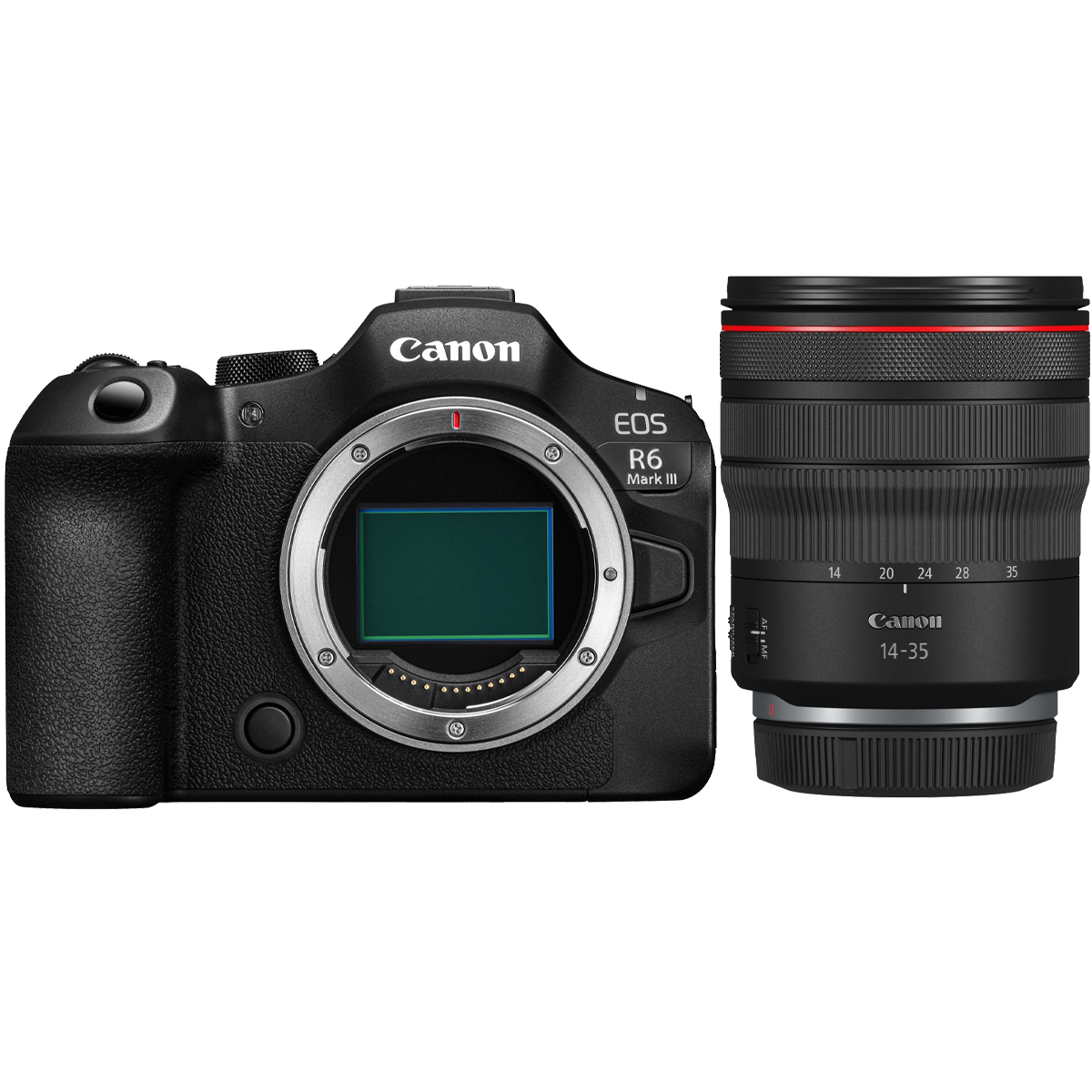 Canon EOS R6 Mark III mit Canon 14-35 mm 1:4,0 RF L IS USM