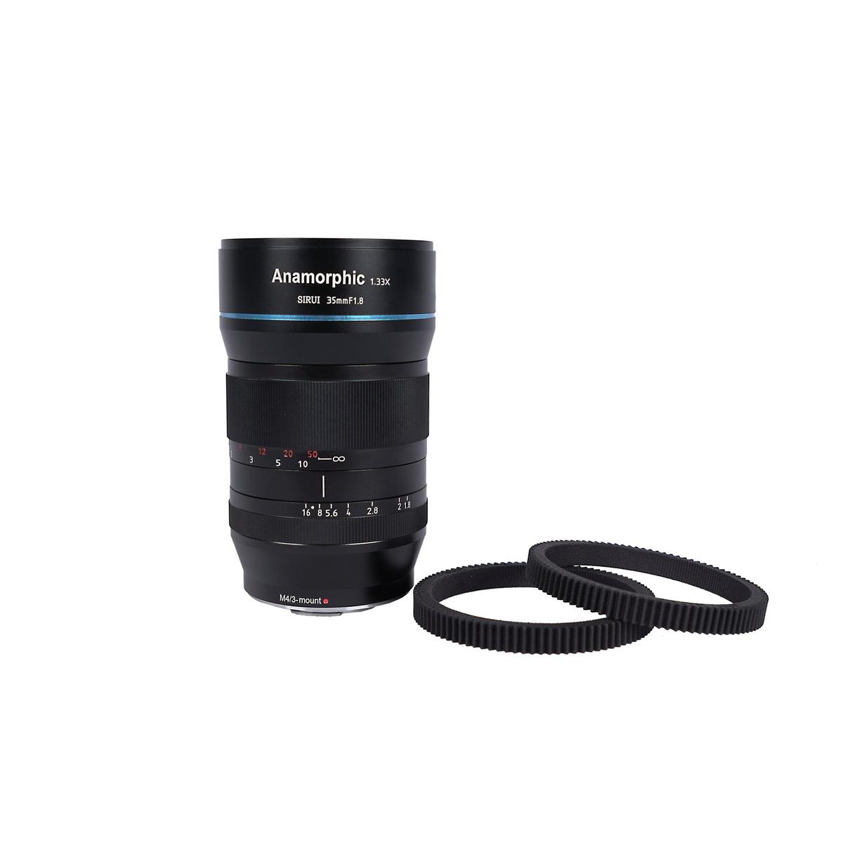 SIRUI SR35 35 mm 1:1.8 Anamorphes APS-C Objektiv 1.33x - MFT-Mount