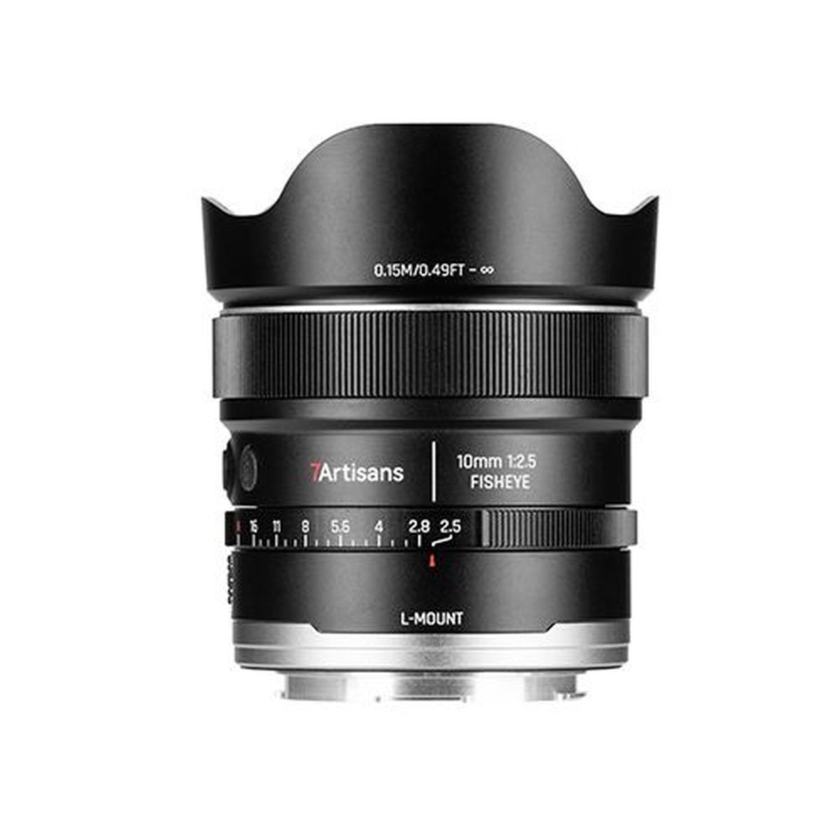 7Artisans 10 mm 1:2,5 AF MAX Fisheye L-Mount