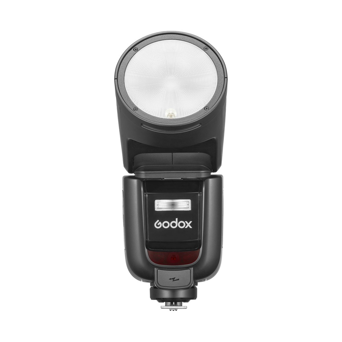 Godox Speedlite V1Pro Fujifilm - Frontansicht Godox Kamerablitz
