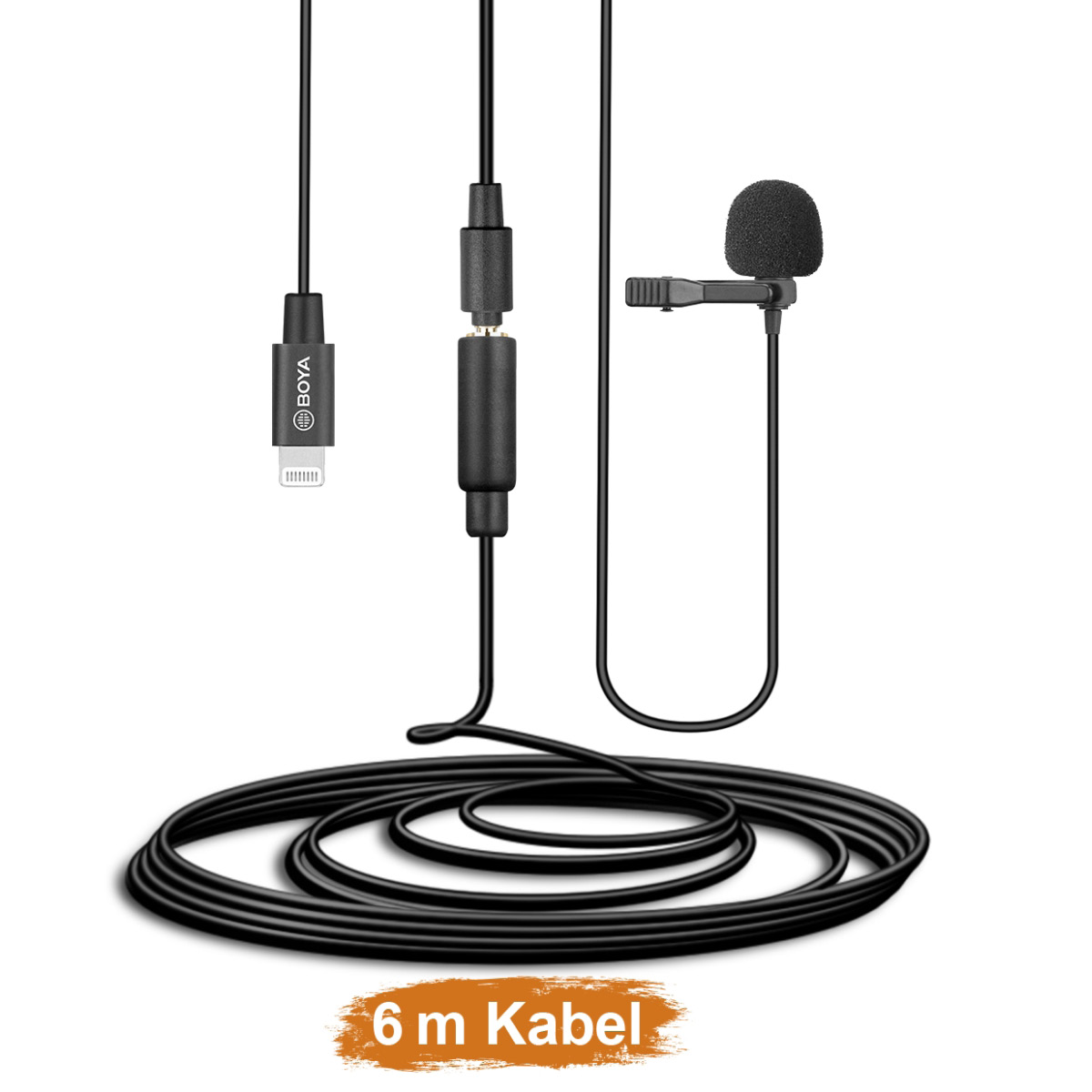 Walimex pro Boya M2 Ansteckmikrofon für iOS