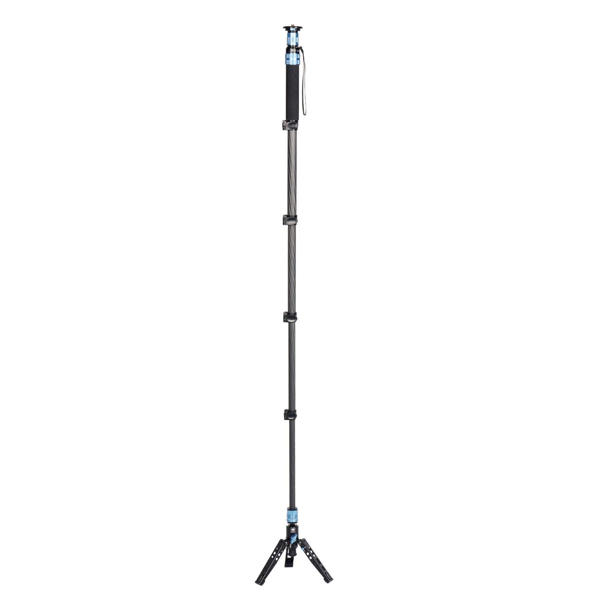 SIRUI P-325FS Carbon Einbeinstativ 140 cm mit Fliplocks + Standspinne 
