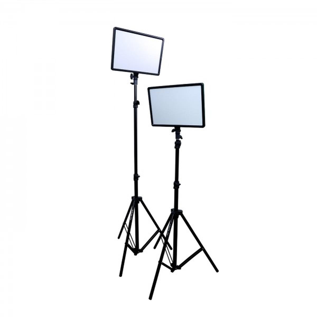 HELIOS LED-50VC Flächenleuchte LED Bi-Color 2erSet